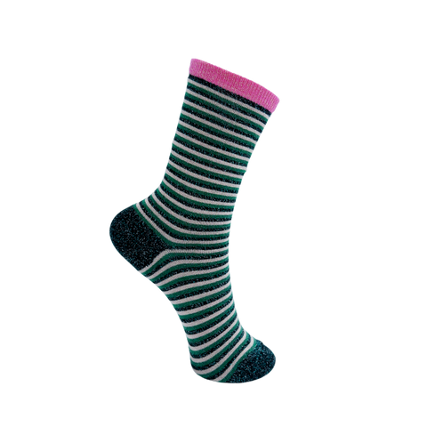 VIBRANT striped sock