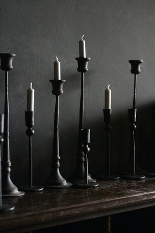 Wrought Iron Candlesticks