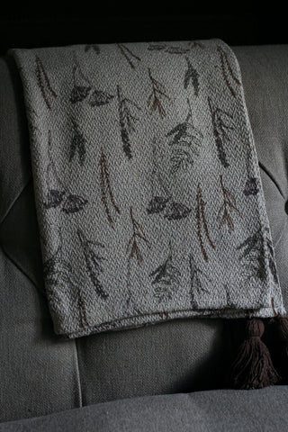 Pyle Throw, Nature, Recycled Cotton