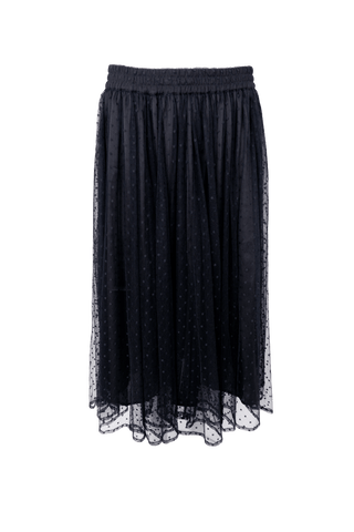 DENA mesh skirt Black