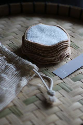 Elä Life Reusable Cotton & Bamboo Skincare Pads