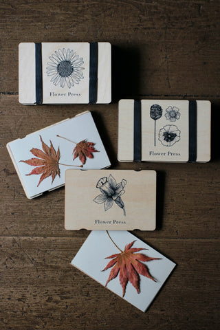 Pocket Flower Press - Assorted Line Drawings