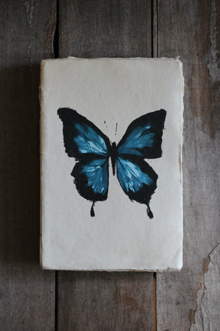 Butterfly Notebook Blue