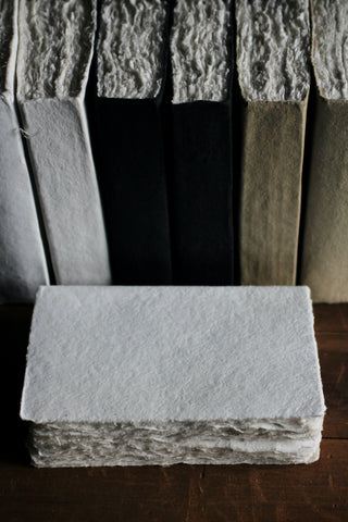 Handmade Cotton Rag Paper Medium Notebook