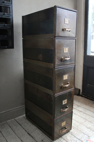 Five Drawer Steel Cabinet