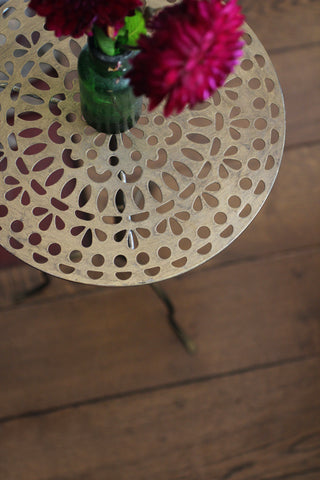 Round Metal Occasional Tables