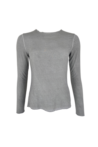 MALLE soft modal blouse Grey