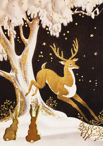 Madame Treacle Deer Christmas Card