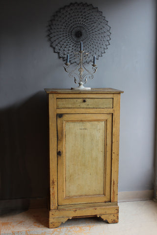 French Painted Pine Cupboard