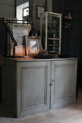 Painted Vintage Linen Cupboard