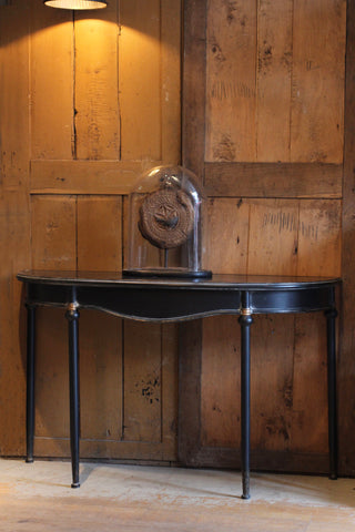 Black Metal Console Table
