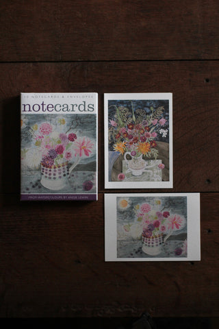 Art Angels Notecard wallet - Dahlias/ Late Summer