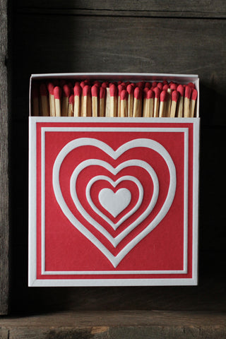 Luxury Matches  - Concentric Heart