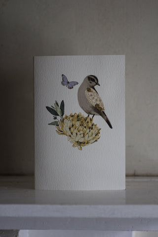 Elena Deshmukh Card, Gold Bird