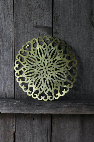 Brass Round Decoration