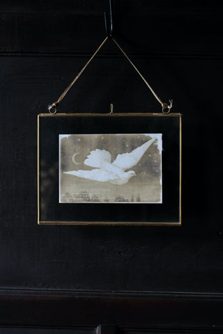 Landscape Hanging Brass Frame | 20 x 15 cm