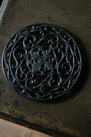 Round Iron Trivet