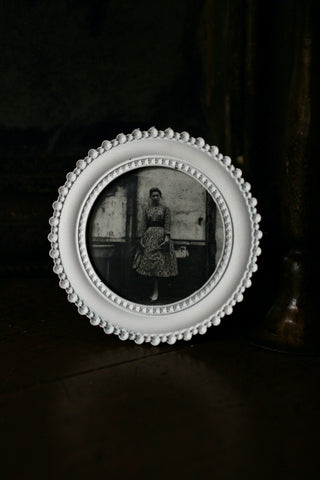 Round Metal Photo Frame