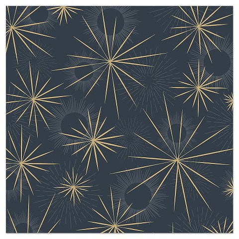 Stars Navy Paper Napkins