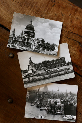Vintage London Black & White Postcards (Standard Size)