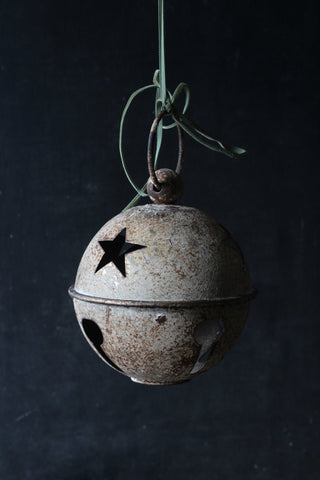 Rustic Gold Metal Bauble
