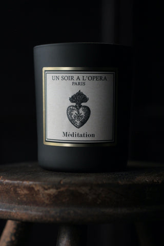 MEDITATION Candle - Frankincense Resin | Benzoin