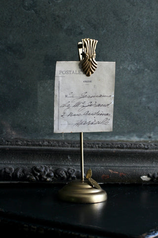 Brass Photo Clip stand