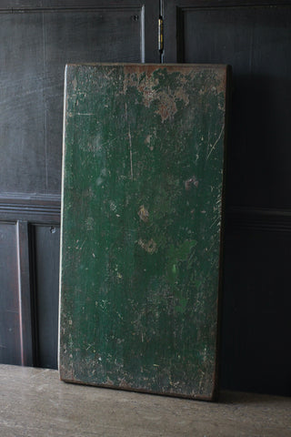 Vintage Teak Serving Board (green)