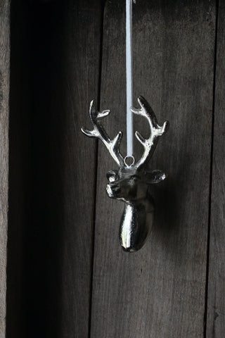 Nickel Reindeer Decoration
