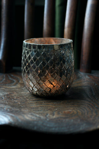 Mosaic Candle holder | Small