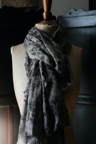 SANCTAMUERTE | Stole Scarf - Bengal Brown