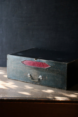Vintage French Filing Box
