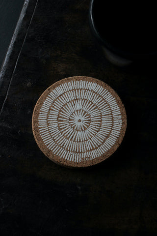 Cork Coasters | Sandy Lines