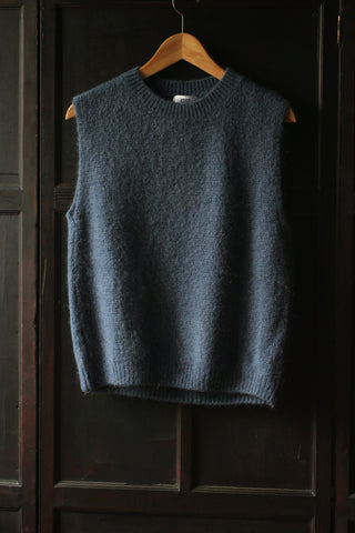 Kathrine Mohair Crewneck Vest