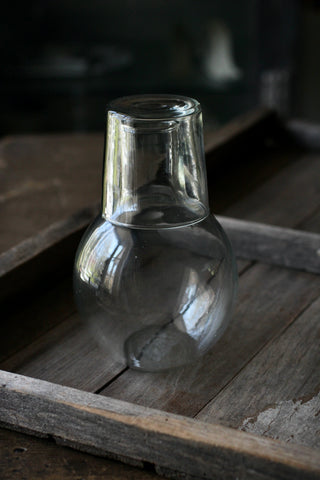 Glass Decanter with tumbler