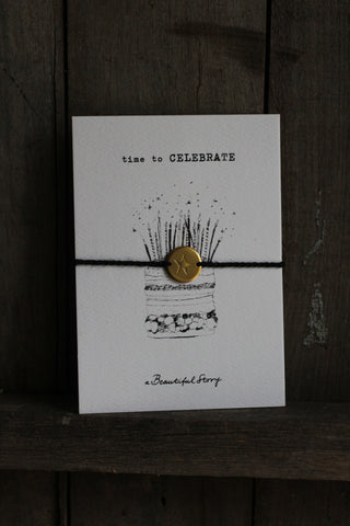 Jewellery Postcard | Time to Celebrate