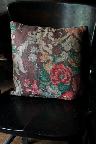 Vintage Fabric Cushion (B)