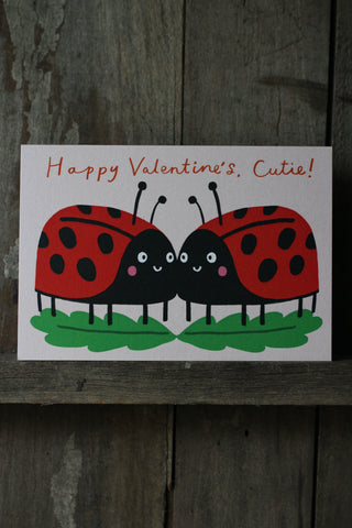 Ladybirds Valentine's Day Card