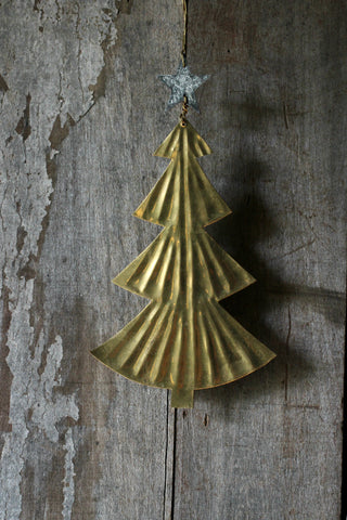 Walther & Co | Brass hanging flat tree