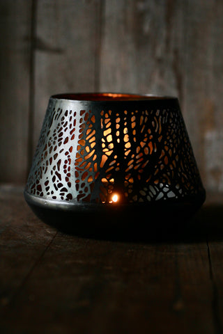 ORYX Fretwork Candle holder (lg)