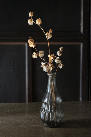 Small Recycled Glass Vase | Smoke