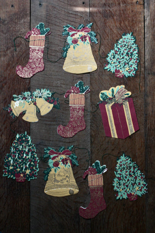 Christmas Paper Garland