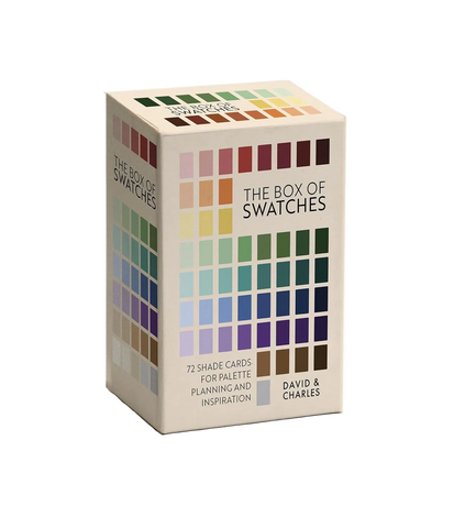 BOX OF SWATCHES  72 SHADE CARDS
