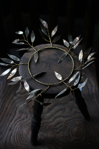 Walther & Co | Antiqued Silver Wreath