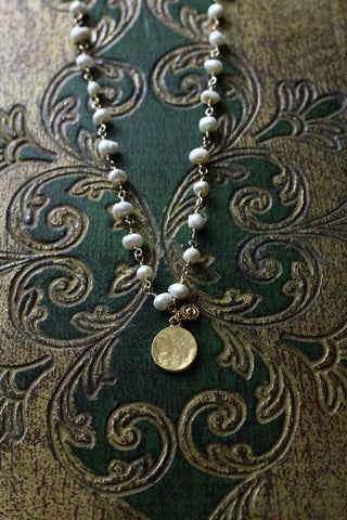 Mala Pearl Necklace
