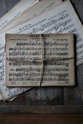 Vintage Music Paper Bundles