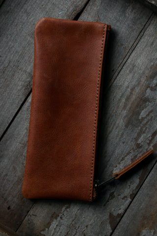 Slim Leather Pouch