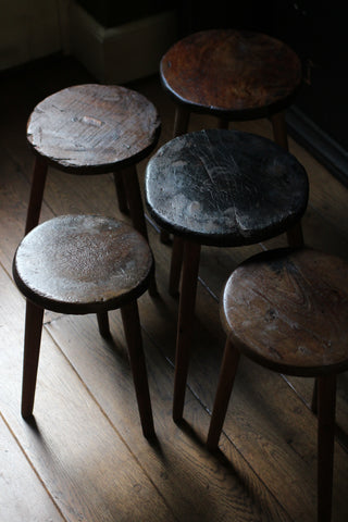 Rustic Wooden Stools