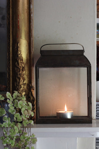 LANTERN VIGO AGED ANTIQUE 18x8x25cm