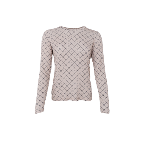 ALBA LS tee - Natural Mono